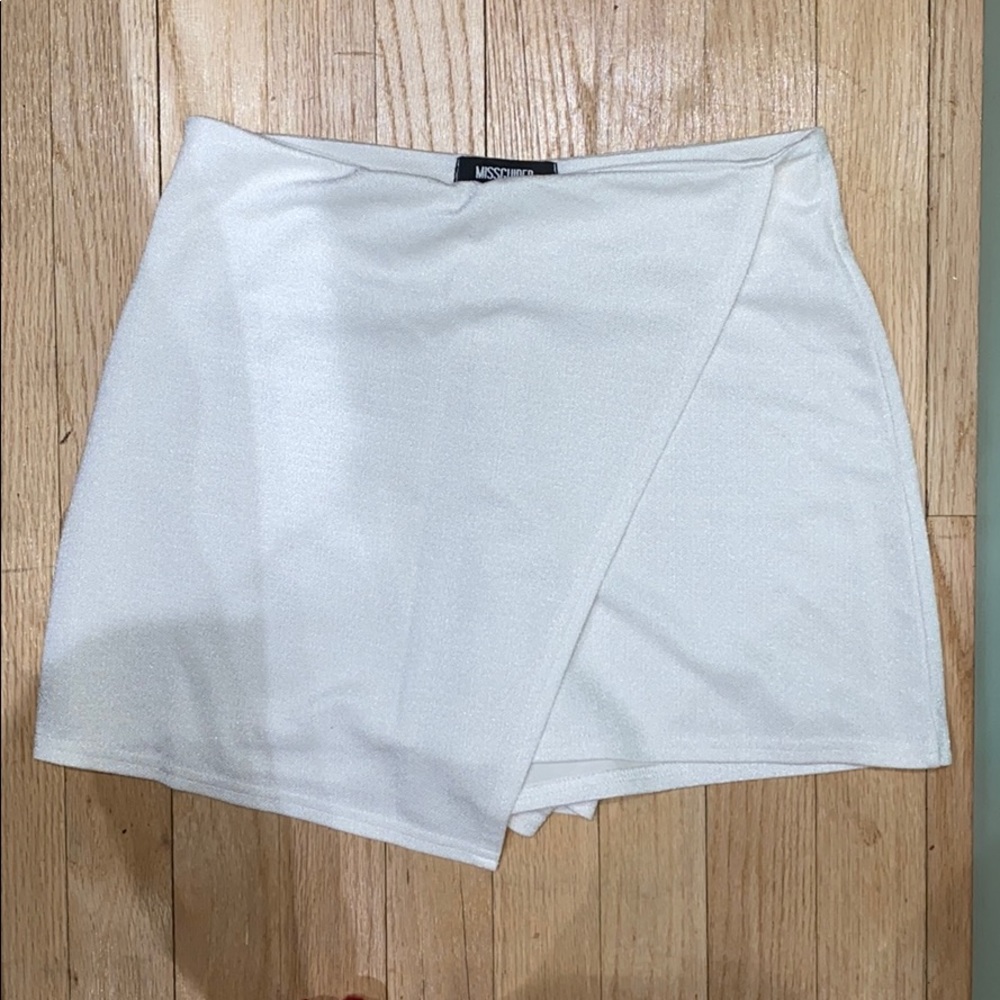 White Missguided Skort